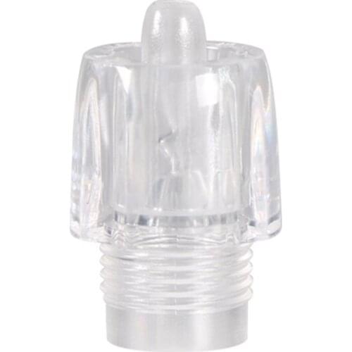 Free Shipping 9mm Eyebrow Tattoo Machine Head Crystal Tattoo Machine Cap Glass Head Crystal Eyebrow Tattoo Machine Accessories