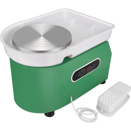 220V/110V 350W Electric Pottery Wheel Ceramic Machine Foot Pedal DIY Clay Pottery Forming Ceramics Works Art Work Wheels