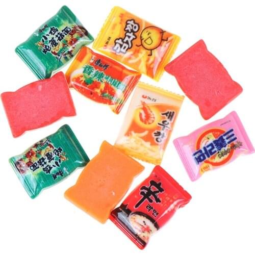 10pcs Simulation Instant Noodles Pretend Food Toys DIY Accessories Wholesale