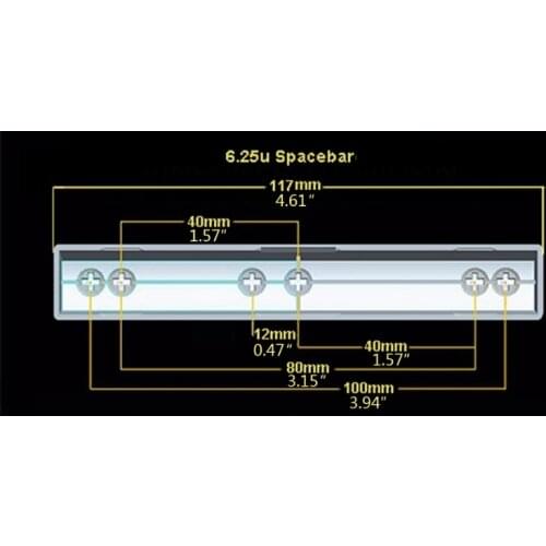 4Pcs Japanese Anime PBT Space Keycaps Ahegao 6.25U ESC Spacebar Keyboard