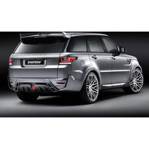 Suit For Range 14-17 Rover Sport Refitting Startech Wide Body Front Rear Bar Tail Exhaust Nozzle Kit