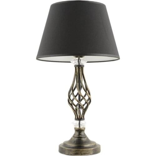 Hmydesign Wrought Iron Foot Design Home For Stylish Table Lambasıa LambasıEskitme Decorative Gift Black Lampshade