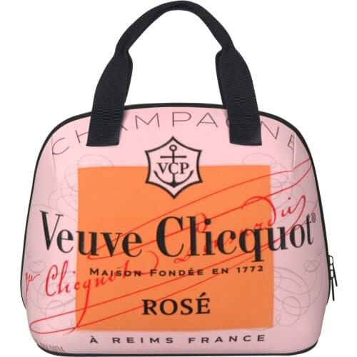 Veuve Clicquot Fashion Shell Lunch Bag Lunch Bag Insulation Bag Multi-purpose Keep Warm and Cold_gyg06