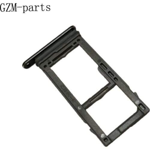 GZM-parts 100pcs/lot Dual&Single SIM Card Tray For Samsung Galaxy Note 9 SIM Card Reader Sim Tray Holder Sim Slot Replacement