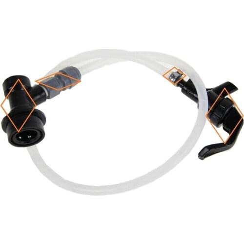 Picnic/Bronco Party Tap with line and ball lock disconnect