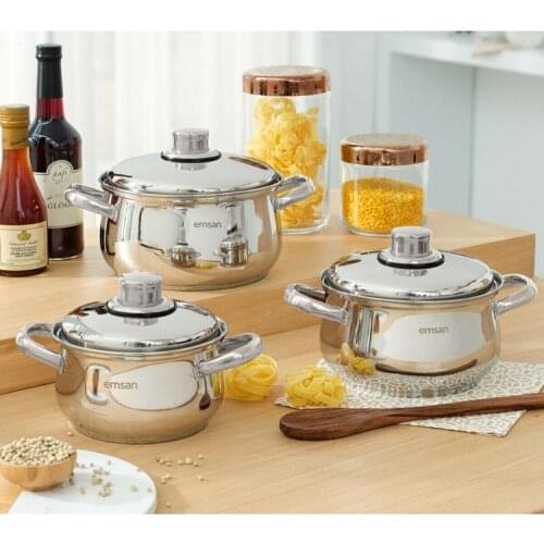 ROCA Stainless Steel Pot Sets