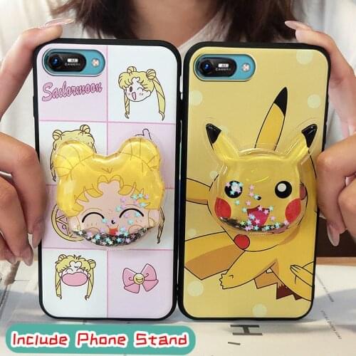 Silicone Dirt-resistant Phone Case For Itel A25/A35 Waterproof Cute drift sand TPU Soft Case