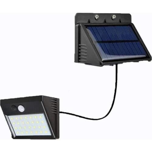 30 LED Solar Light Human Body Induction Wall Light Motion Sensor Street Lamp Induction Light