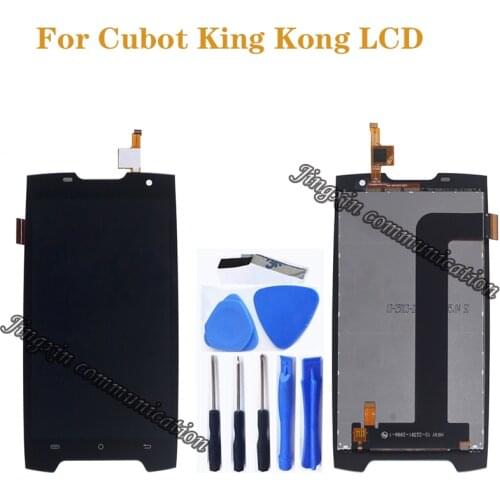 5.0 inches for Cubot King Kong LCD + touch screen digitizer replacement for Cubot Kingkong LCD display screen repair parts
