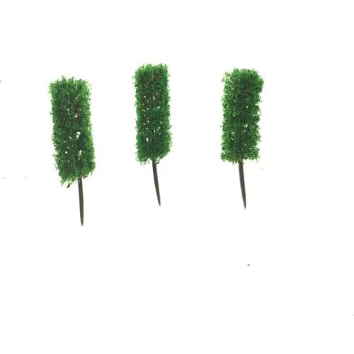 100pcs Architecture Scale Model Tree Construction Train Scene Production Simulation Sand Table Diorama DIY