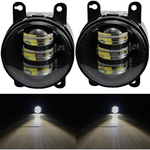 2pcs Diameter 90mm Fog Lamps Fog Lights Fit For Mitsubishi L200 Outlander Pajero Colt Triton ASX fog light foglamp