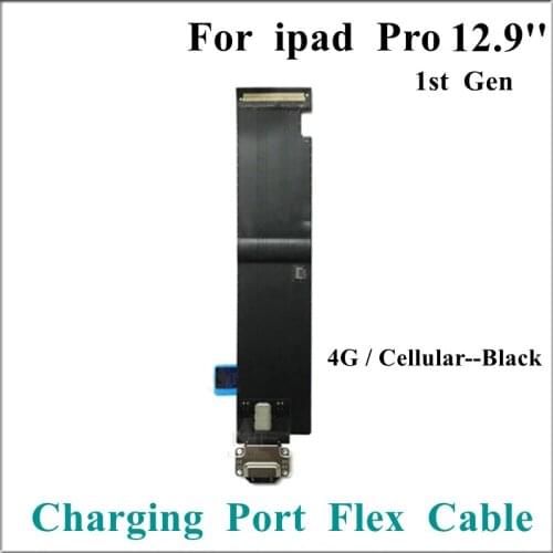 5Pcs USB Charger Charging Port Dock Connector Flex Cable Ribbon For iPad Pro 12.9'' 12.9 inch A1584 A1652 Replacement Parts