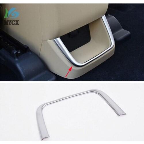 ACCESSORIES FIT FOR TOYOTA HIGHLANDER KLUGER 2014 2015 CHROME REAR AIR VENT COVER GARNISH MOLDING TRIM