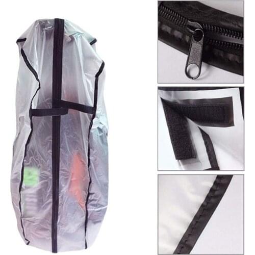 Golf Bag PVC Waterproof Hood Rain Cover Shield Outdoor Golf Pole Bag Cover Durable Dustproof Cover Golf Course Accessories