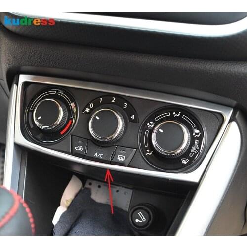 For Suzuki Sx4 S-Cross Sx4 Crossover 2014 2015 2016 2017 2018 ABS Car Center Control Air Condition Outlet Panel Cover Trim