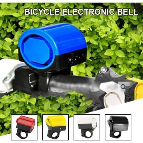 Loud Bike Electronic Horn Cycling Bicycle Handlebar Ring Bell Horn with battery &T8