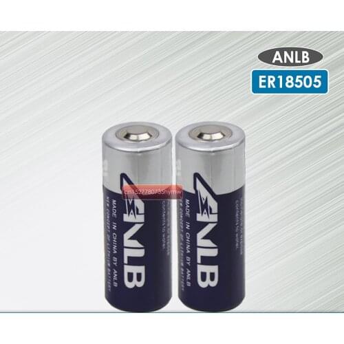 2pcs/lot NEW Original ANLB ER18505 18505M 18505 lithium battery 3.6V 3500mah PLC control in Li-ion batteries