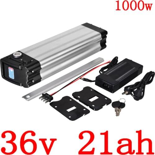 36V 1000W 500W E-bike Battery 36V 20AH Lithium Battery 36V 8AH 10AH 12AH 13AH 15AH 18AH 20AH 21AH Electric Bicycle Battery