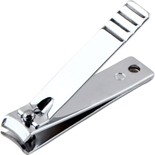 Fashion Stainless Steel Nail Clipper Cutter Trimmer Manicure Nail Art Toe Nail Clipper Manicure Beauty Tool Silver