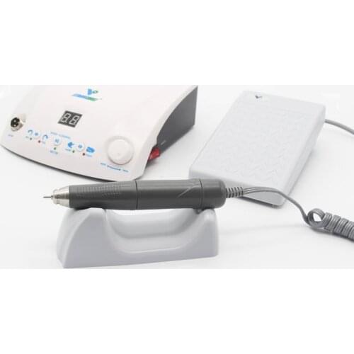 TRONG DRILL Free Shipping 50000 rpm Brushless Micromotor QZ60+Q9 Jewelry Nail Art Speed Foot ControlDental Laboratory Handpiece