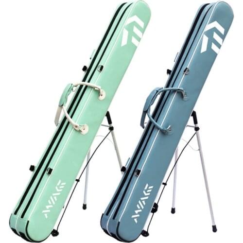 New Version of Daiwa Fishing Rod Bag Lightweight 1.3 Meters Hand Rod Multi-functional Fishing Gear Bag PVC Umbrella Bag