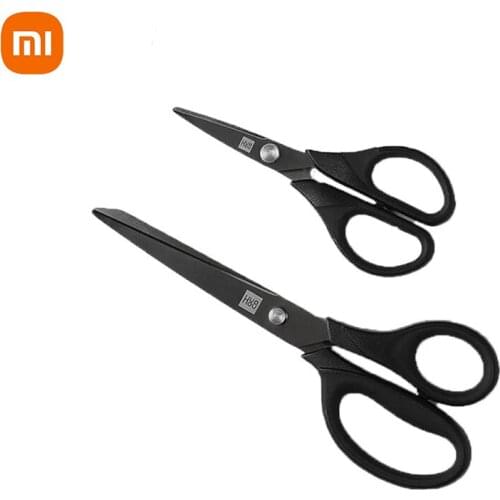 Xiaomi huohou Bone Remove Scissors Black Sharp Sets Sewing Thread Antirust Pruning Leaves Trimmer Non-slip Titanium-plated Tool