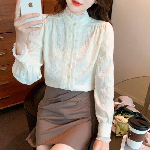 Белые блузки ONMIN China At AliExpress