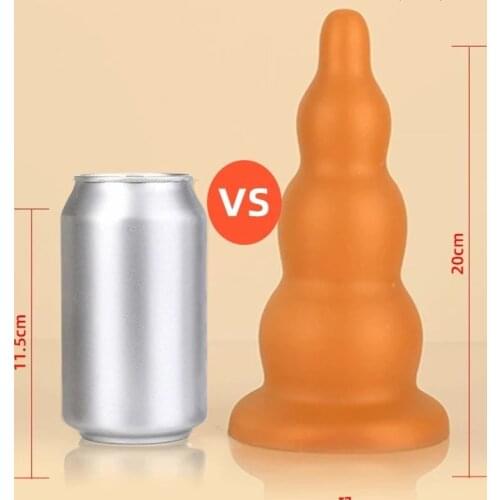 Sex Shop Silicone Huge Anal Plug Large Dildo Butt Plug Huge Size Butt Plugs Prostate Massage Anus Expansion Stimulator Sex Toy