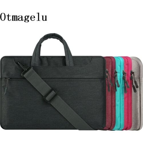 Laptop Bag 11.6 12 13.3 14 15.4 15.6 Inch Notebook Case For Macbook Air Pro Computer Shoulder Handbag Briefcase Messenger Bag