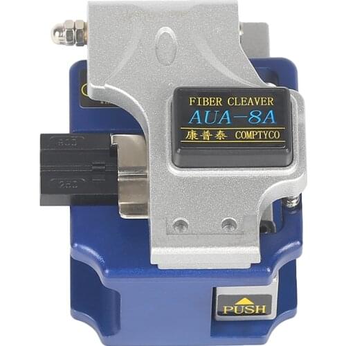 High Precision AUA-8A Optical Fiber Cutting Knife Cable Fiber Cleaver Hot Melt Cold Joint General Send Shatter-Resistant Bag