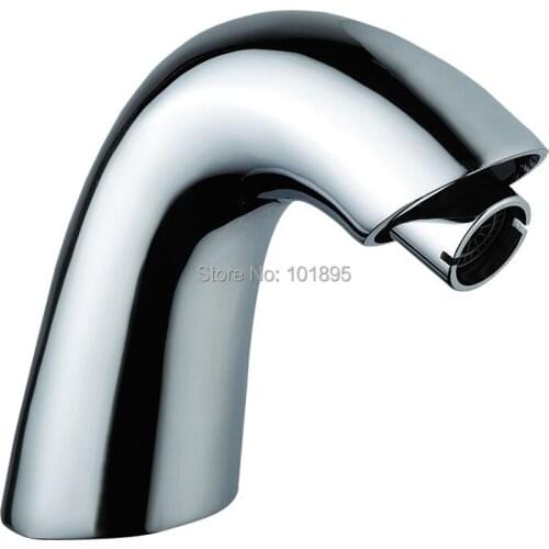X7042B1 - Luxury DC6V Chrome Color Brass Automatic Faucet