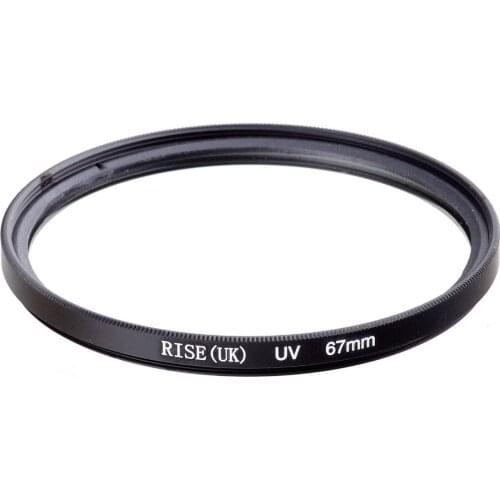 RISE(UK) 67mm UV Ultra-Violet Filter Lens protector Haze For Pentax Nikon Canon Sony