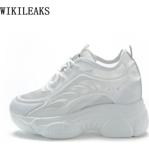Wedges Shoes for Women Sneakers Women Luxury Leather Casual Shoes Platforms White Sneakers Women Fashion Shoes Zapatillas Mujer