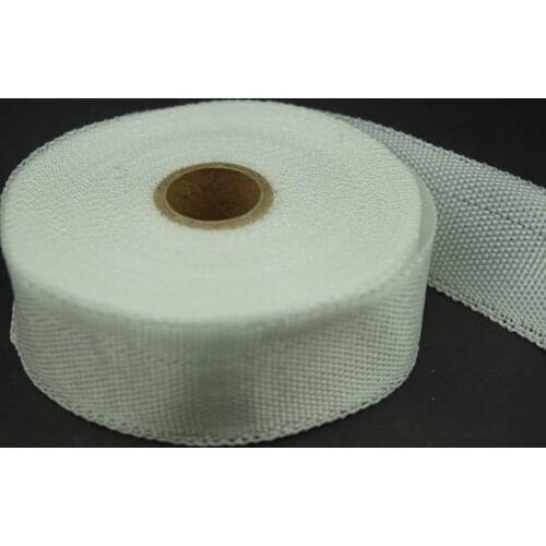 1 Roll White Fiberglass Cloth Tape E-Glass Wide Fiber Plain Weave Useful Tool Tools 25mmx15m Free Shipping