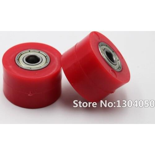 8mm Chain Roller Tensioner Pulley Wheel Guide For Motorcycle Dirt Bike Enduro new