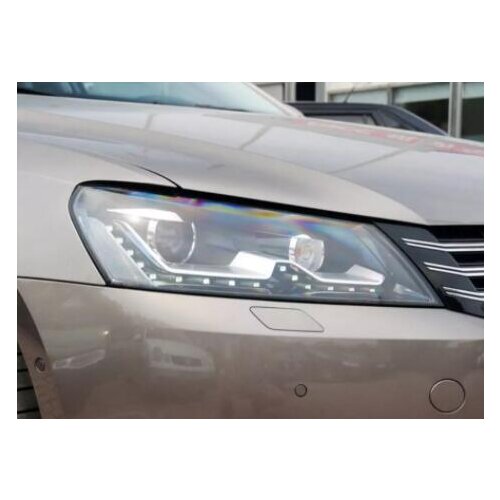 For Volkswagen Passat B7 2011-2015 Car Lamp ShadePair Car Auto Headlight Lampcover Lampshade Waterproof Bright Shell Cover