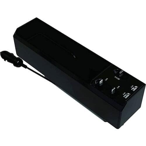 Car Seat Gap Filler Organizer with 2 USB Ports and 3 Charging Cable of Type C, USB, Multifunctional Seat Storage Box