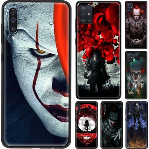Case For Samsung A91 A72 A71 A52 A51 A42 A41 A32 A31 A21 EU A21s A12 A11 A02s A02 A01 Cover Fundas Shell Pennywise Clown Horror