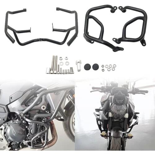 For BMW F900R F900XR F 900R F 900XR 2020 2021Motorcycle Upper Lower Engine Guard Highway Freeway Crash Bar Fuel Tank Protector