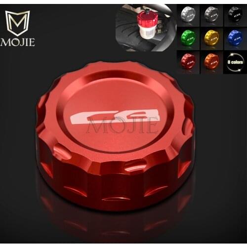 For Honda CBR600RR CBR1000RR C-ABS CB1000R CBR650F CBR900RR CBR650R Motorcycle CNC Aluminum Rear brake Fluid Reservoir Cap Cover