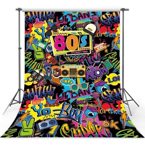 Photography backdrop 5x7 graffiti wall newborn photography background backdrop for kids custom back drops for photography studio