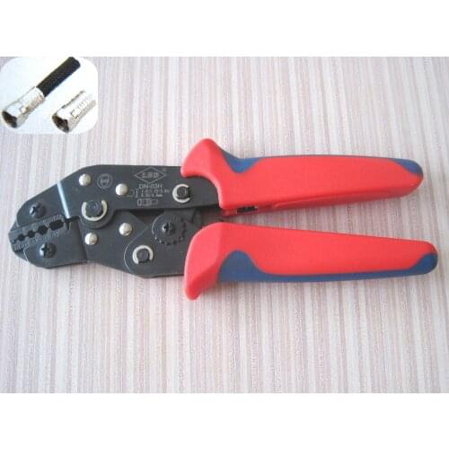Coaxial crimper/crimping plier for fiber optic connector DN-03H