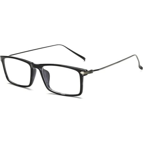 Vintage Metal Semi Rimless Glasses Clear Optical Spectacle Eyeglasses Men Women Brand Eyewear Frames Clear Glasses JY51009