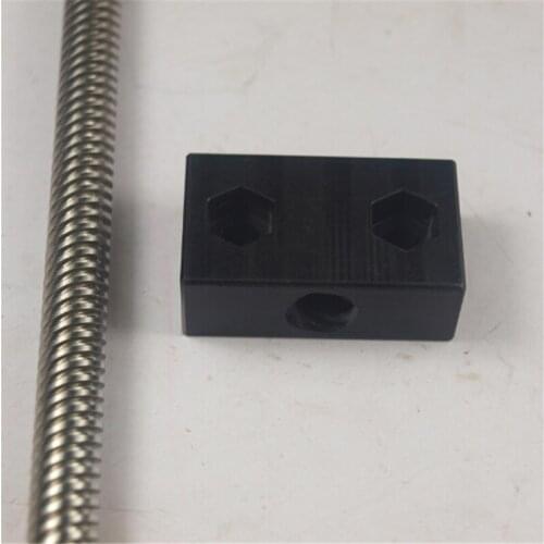 OX CNC miller Z axis parts ACME Lead Screw Kit ACME threaded rod Delrin Nut +215 mm lengthTR 8*8(P) AMCE thread rod kit