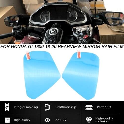 Rearview film For HONDA GL 1800 F6B GOLDWING 1800 2018-2020 Motorcycle Rearview Mirror Special Rainproof Scratch-Proof Film