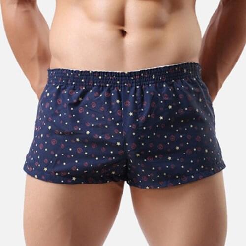 Boxer Shorts Men Underwear Male Mens Underwear Boxers Homme Boxershorts Panties Underpants Man for Family Soft Sleep Bottoms A3