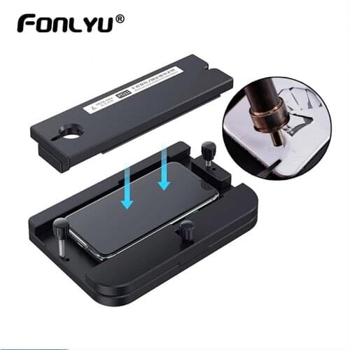 Qianli PTJ11 Universal Adjustable Phone LCD Screen Fixture For iPhone Rear Housing Back Cover Glass Fixed Clamp Disassembly Tool