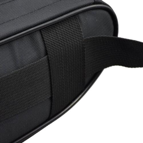 Waterproof Motorbike Handlebar Bag, Black Saddlebag Front Storage Tool Pouch