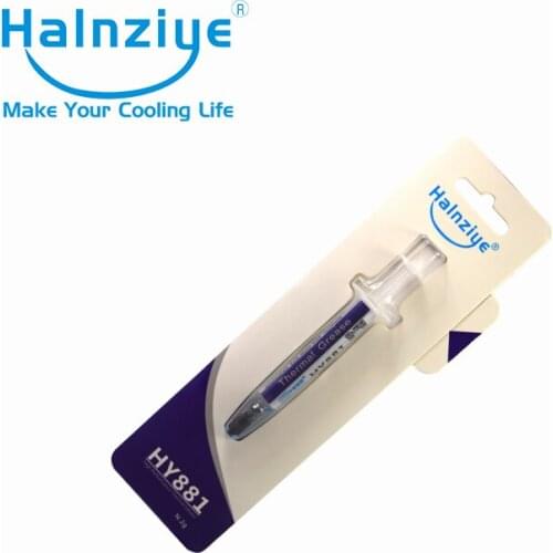 HY881 nano silicone based super performance Thermal Grease paste compound 5.6W for CPU&GPU