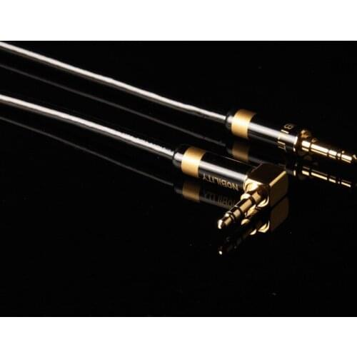 XIANZUN Mamba M-380DL Silver plated 3.5mm headphone cable Car audio cable Audio AUX cable